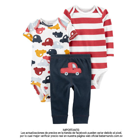 Carter´s - Conjunto 3 piezas 3M
