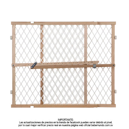 North States - Reja de seguridad de madera para pasillos