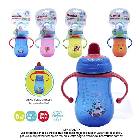 Genial - Vaso de Transición 10oz