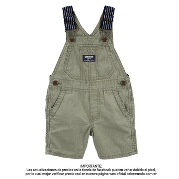 Oshkosh - Short Overol +18M