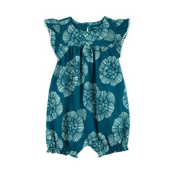 Carter´s - Enterizo Romper Floral Verde | +6M