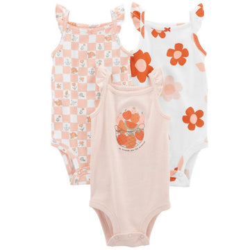 Carter´s - Conjunto Enterizos Pk3 de Sandia | +9M