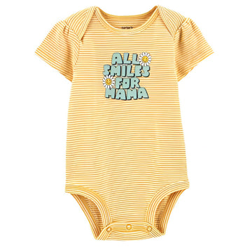 Carter´s - Body Rayas Amarillas | +Nb