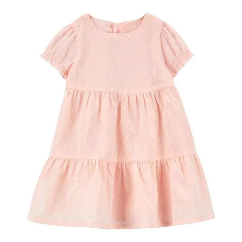 Carter´s - Vestido rosa con pliegues | +9M