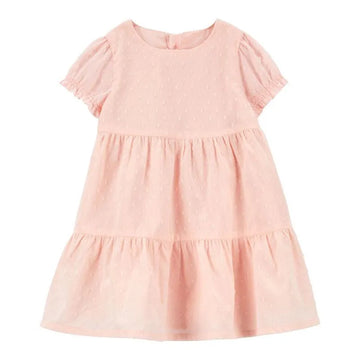 Carter´s - Vestido rosa con pliegues | +9M