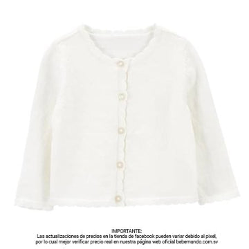 Carter´s -Camisa blanca +3M