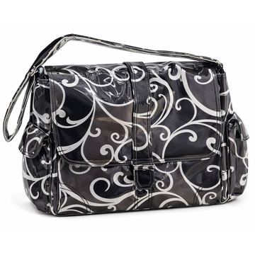Kalencom - Bolsa de pañales | blanco y negro