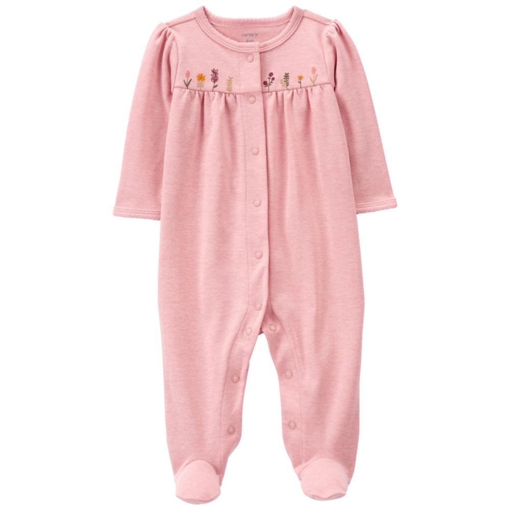 Carter´s - Pijama Floral/Rosado | +9m