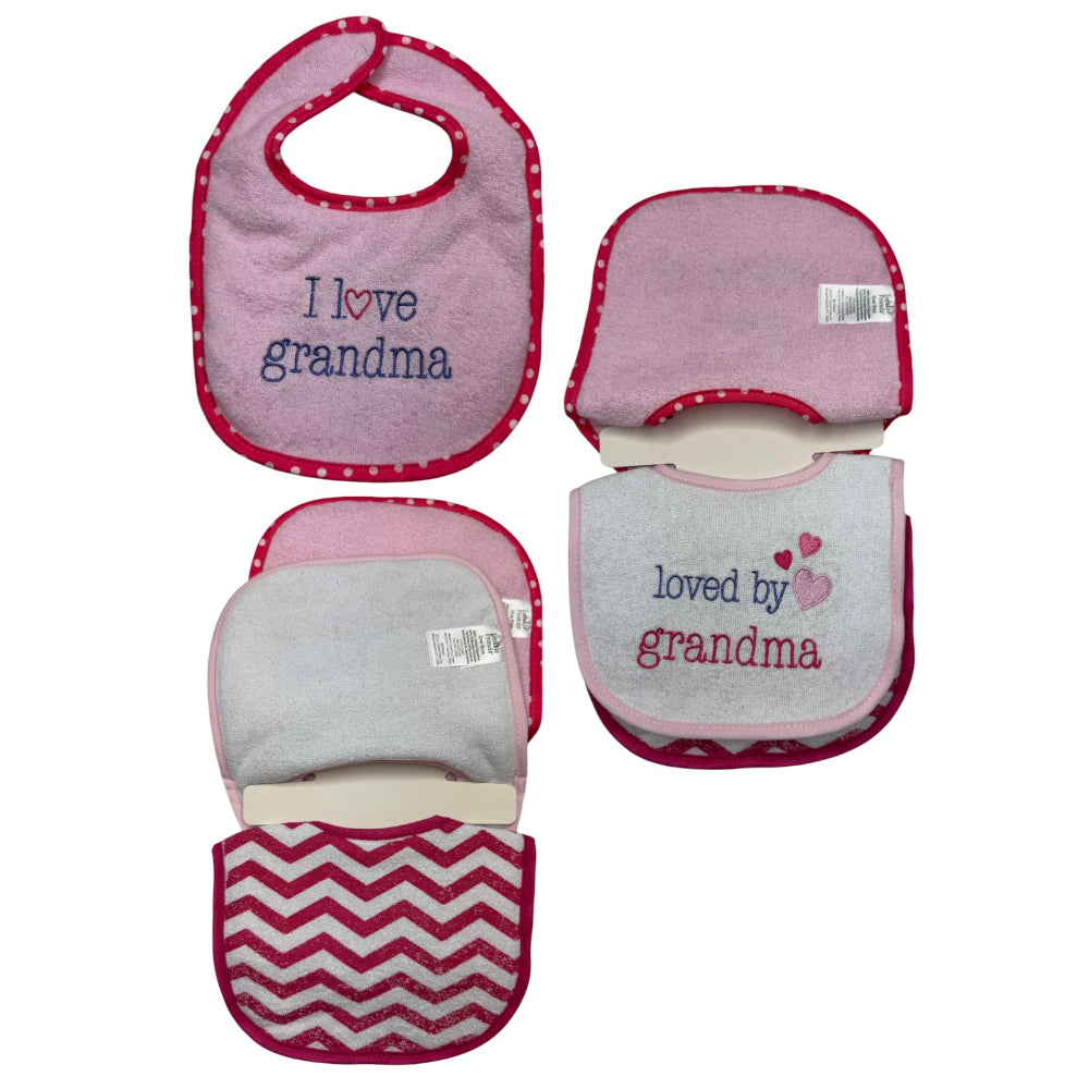 Baby visión - Set de 3 Baberos para Niña