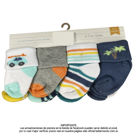 BabyVision - Set de 8 pares niño