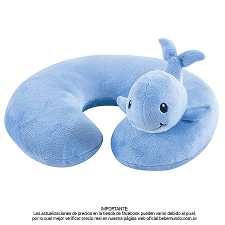 Hudson Baby - Almohada unisex para el cuello del bebé ballena