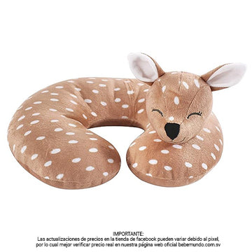 Hudson Baby - Almohada unisex para el cuello del bebé ciervo