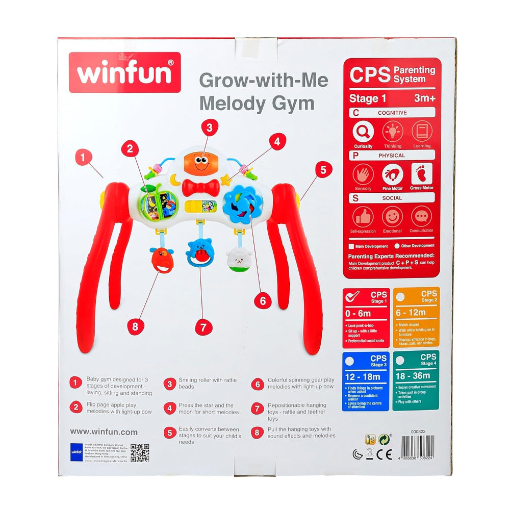 Winfun - Gimnasio de Bebé con Melodías