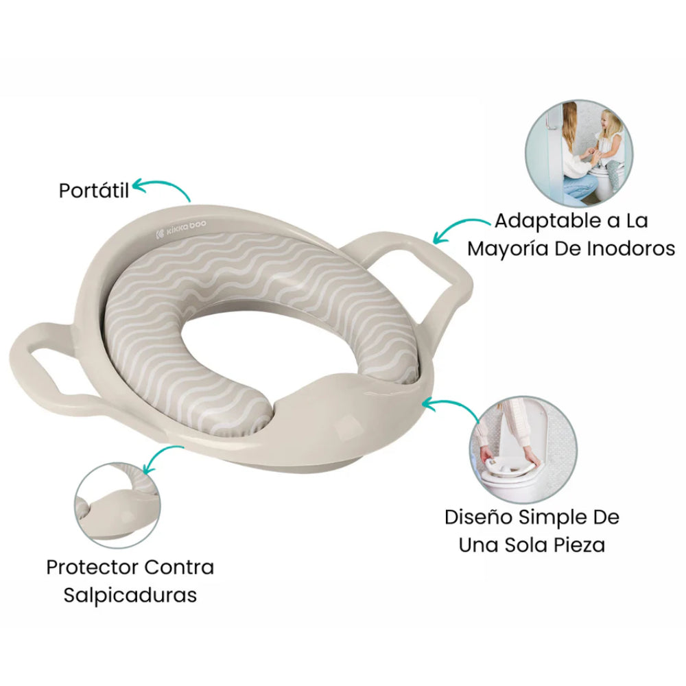 Kikkaboo - Adaptador de inodoro