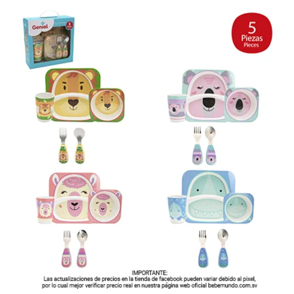 Genial - Set de alimentación surtido