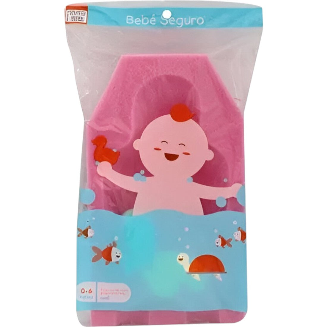 Esponja de Baño Rosa