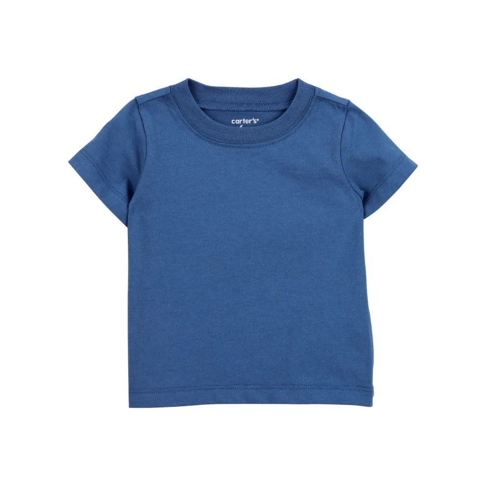 Carter´s - Conjunto De 2 Prendas Playera A Rayas Y Overol Corto