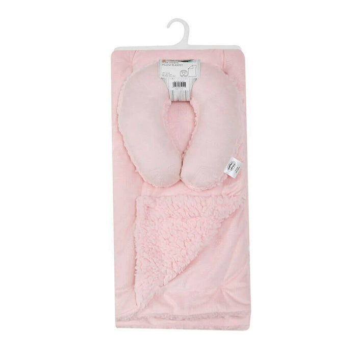 Revco - Frazada Con Cuello Baby Pink
