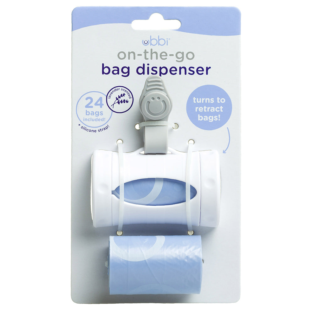 Ubbi - Dispensador de bolsas | blanco