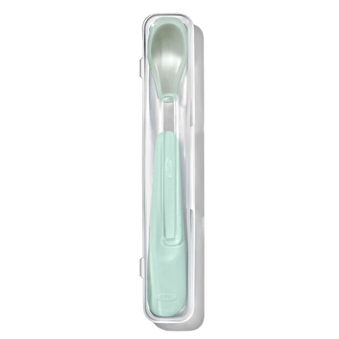 Oxo - Cuchara para comida | Verde menta