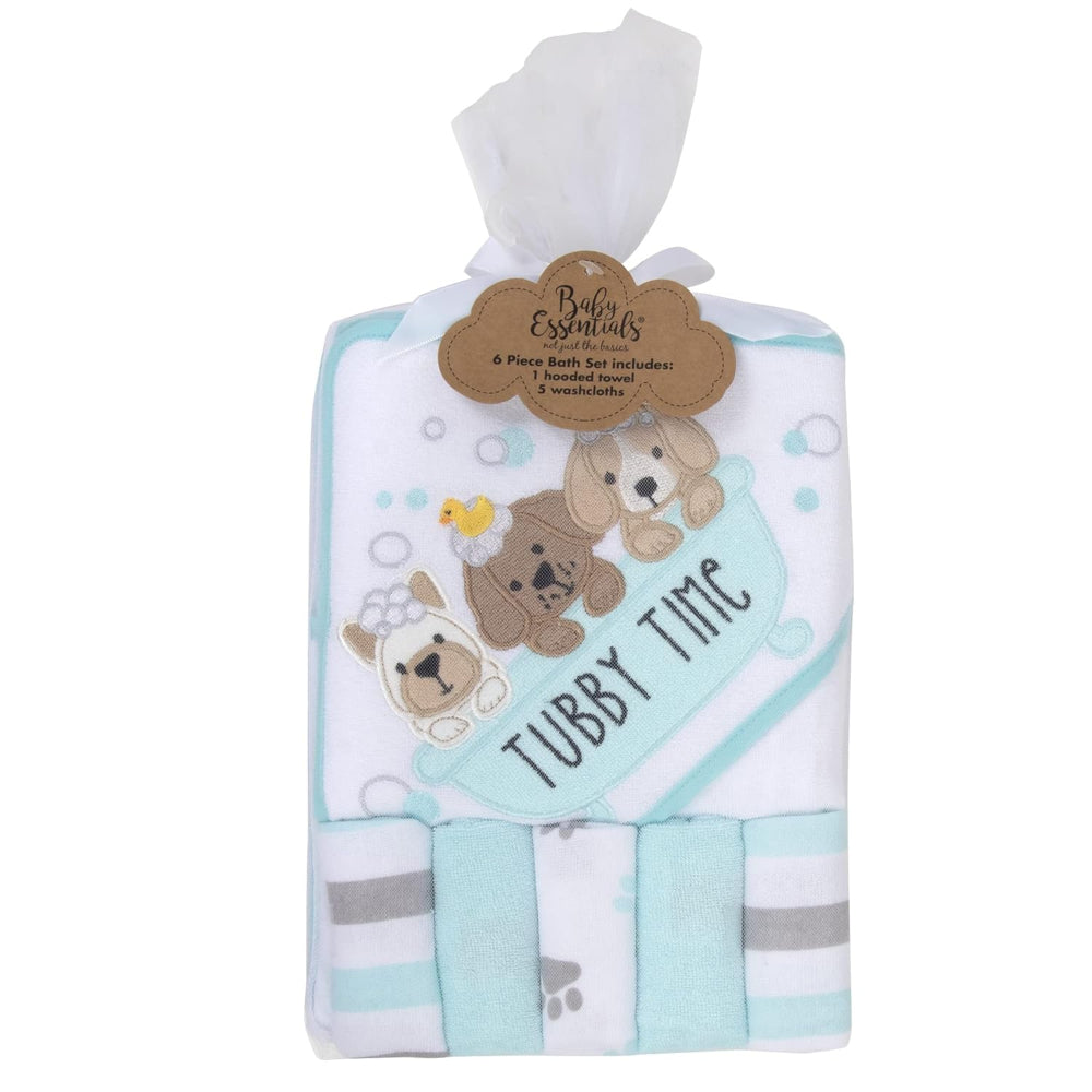 Baby Essentials - Conjunto de Toalla con Capucha