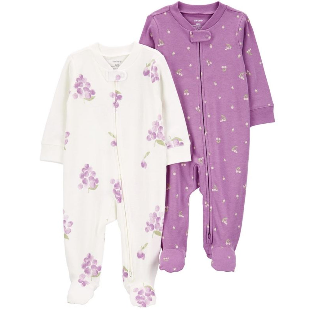 Carter´s - Conjunto de Pijamas Morados | +6M