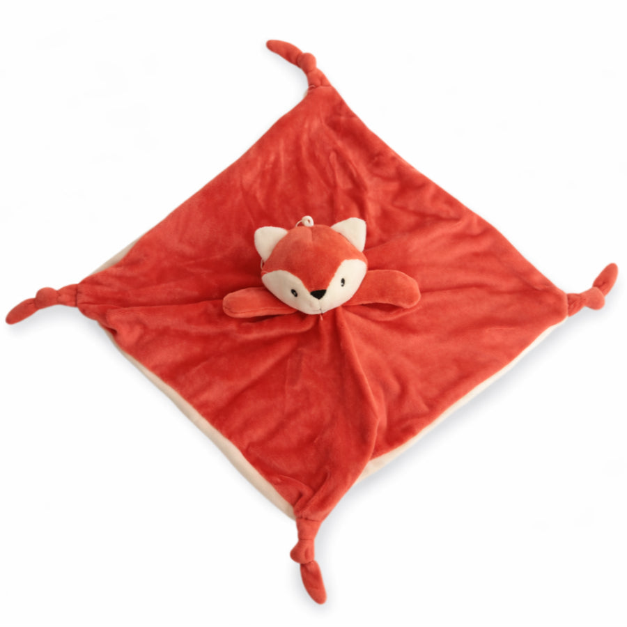 Genial - Manta de apego con sonajero | zorro