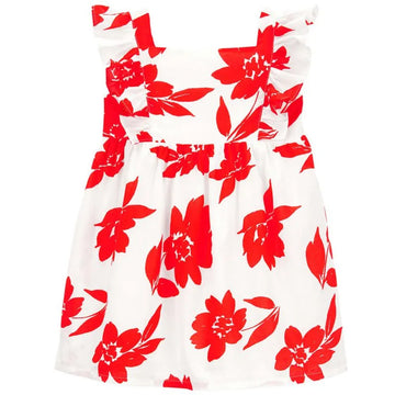Carter´s - Vestido Floral Rojo | +6m