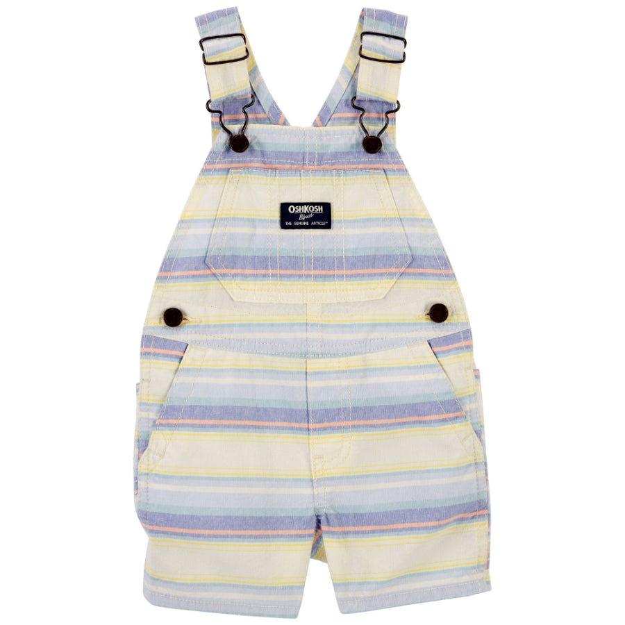 Oshkosh - Overol Corto de Rayas  | +12m