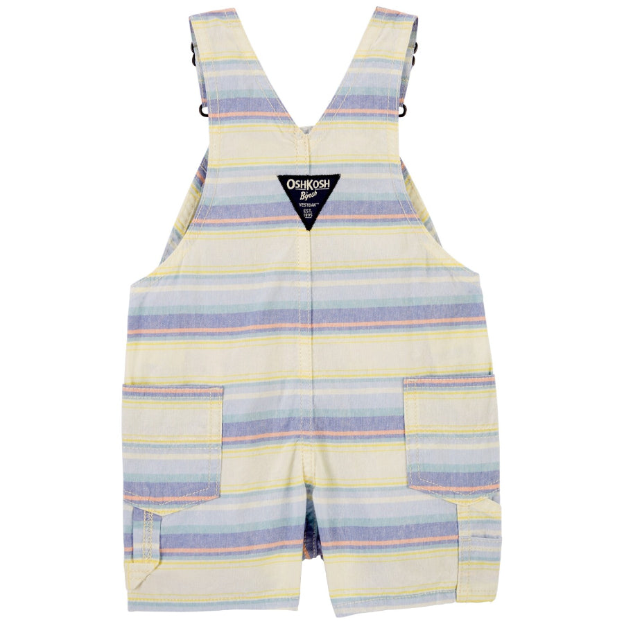 Oshkosh - Overol Corto de Rayas  | +12m