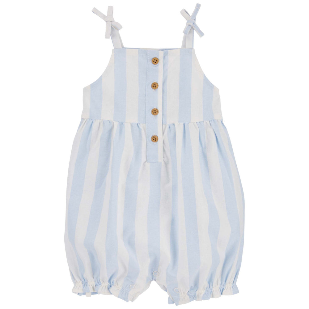 Carter´s - Enterizo Romper Azul de Rayas | +6M