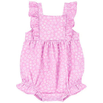 Carter´s - Body Bombachudo de Algodon Floral | +6M