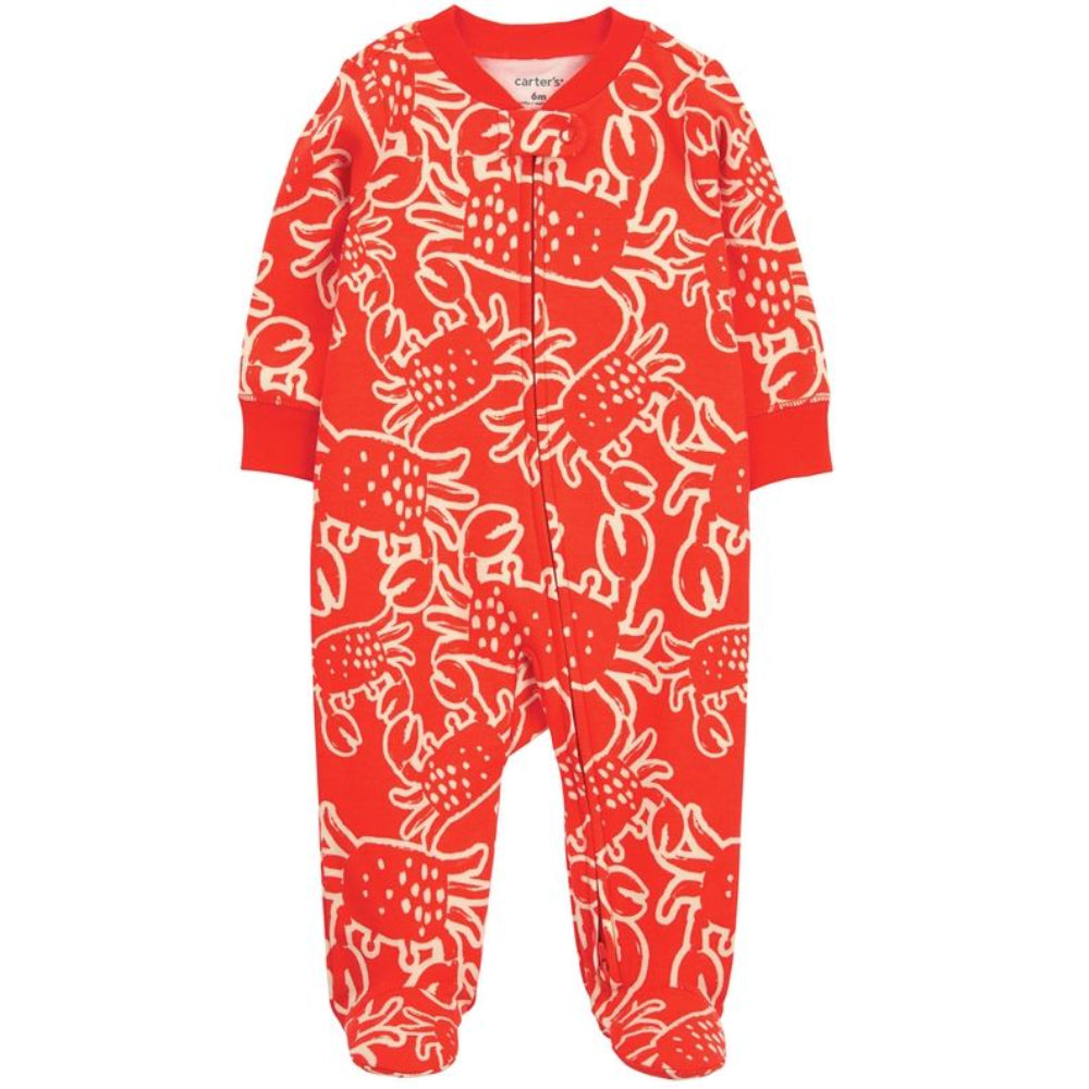 Carters - Pijama Estampado Cangrejo Rojo | +NB