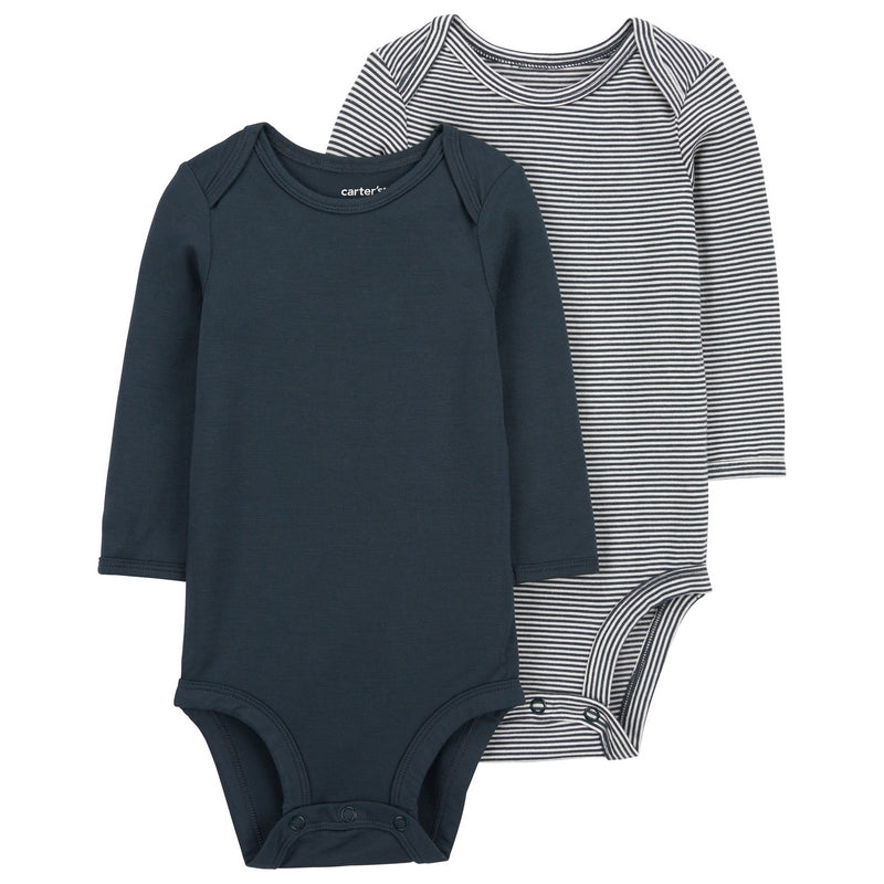Carter´s - Body manga larga 2pack | +3M