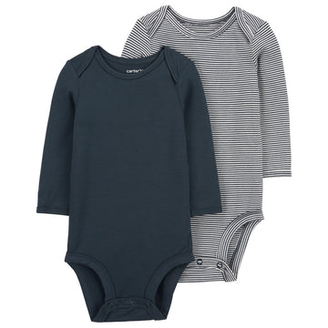 Carter´s - Body manga larga 2pack | +3M