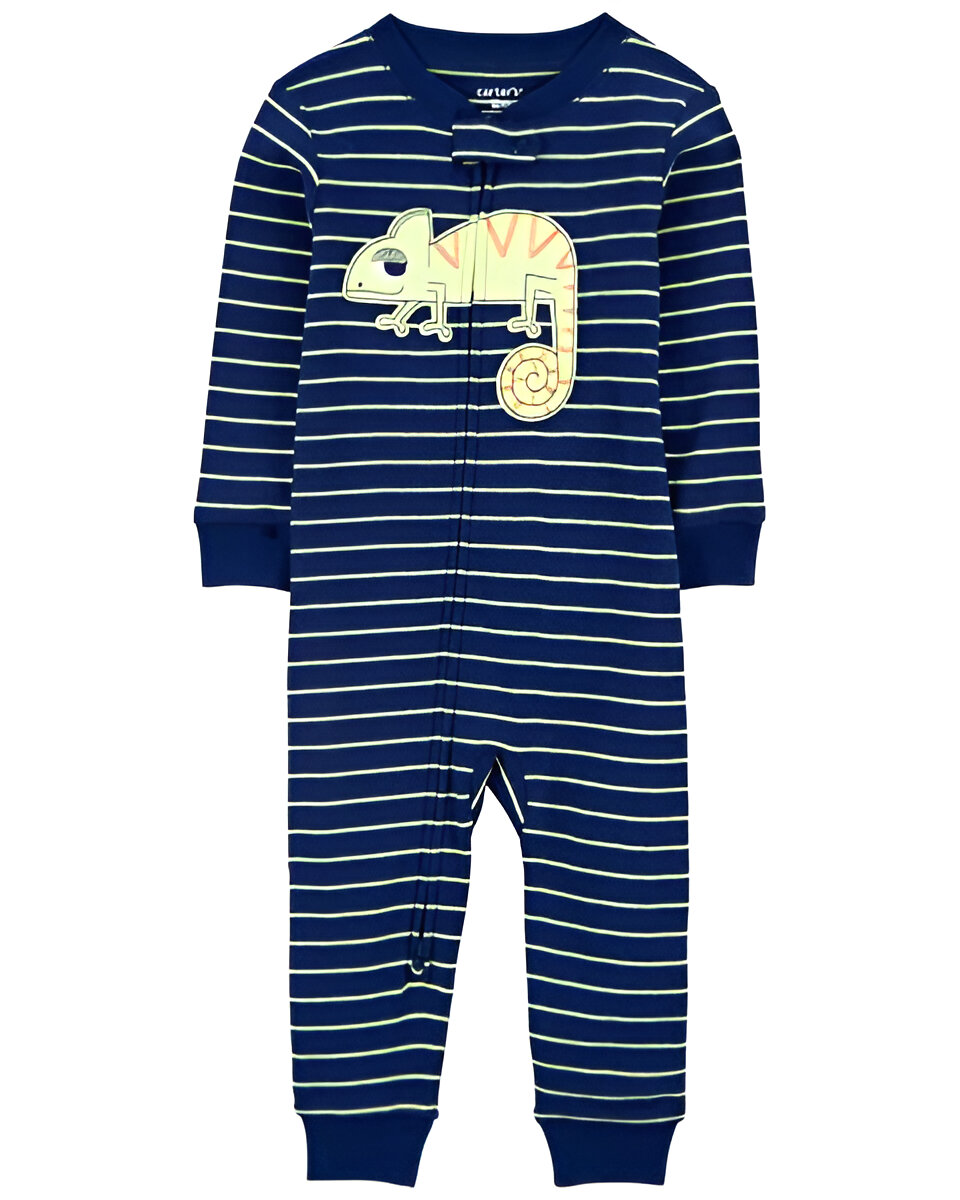 Carter's - Pijama sin Pies Chameleon de 1 Pieza | +2T