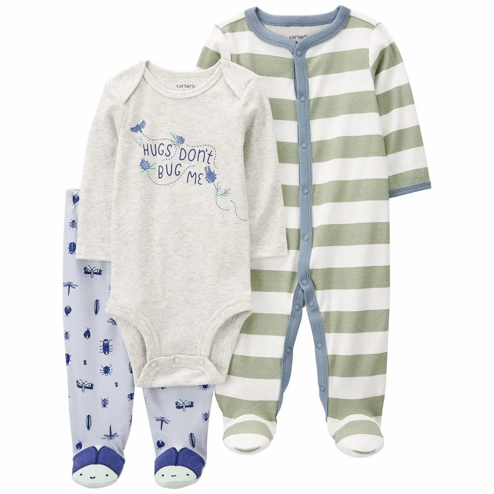 Carter´s - Conjunto de Pijama para niño a rayas | +9M