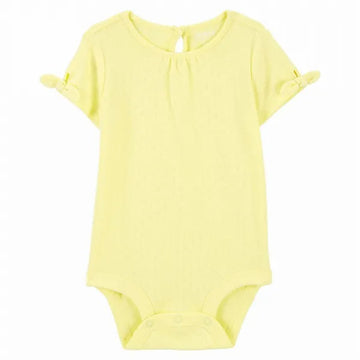 OshKosh - Enterizo de Manga Corta/Amarillo | +18m