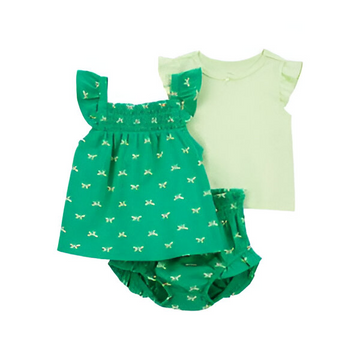 Carter´s - Estampado de Mariposas/Verde | +18m