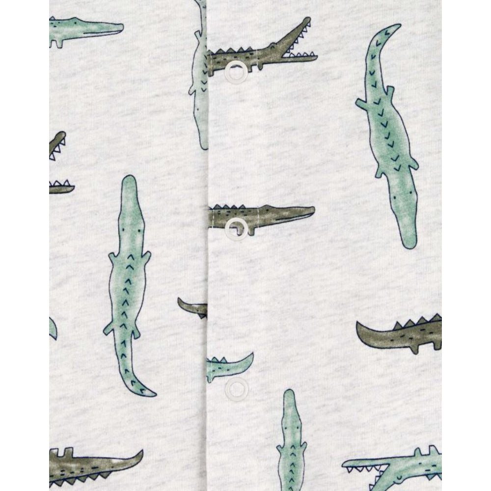 Carter´s - Mameluco con diseño de Cocodrilo |NB