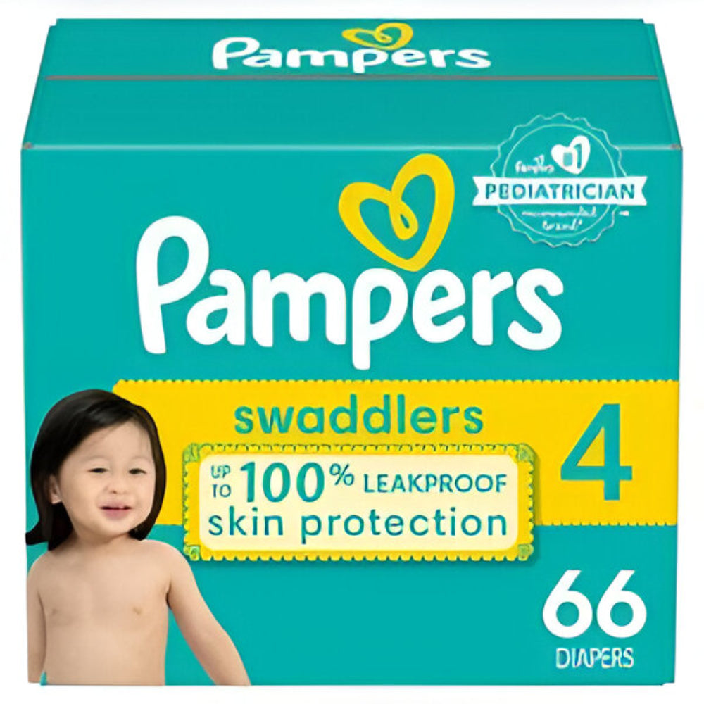 Pampers Swaddlers - S4 Super Pack 66 Pañales