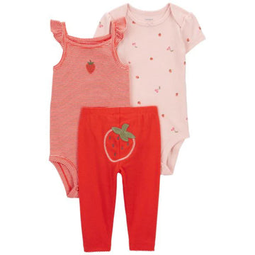 Carter´s - Conjunto de Fresa Rojo | +6m