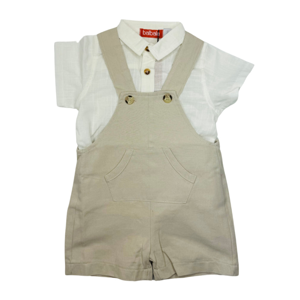 Cojunto para Niño Beige 2 Piezas | +12M
