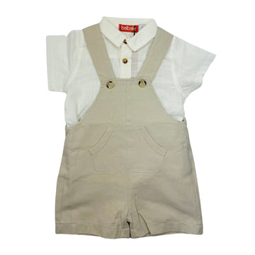 Cojunto para Niño Beige 2 Piezas | +12M