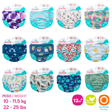Genial - Pañal de baño reutilizable