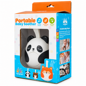 Konig - Relajante Musical Portátil para Bebé | Panda