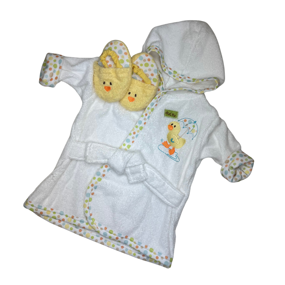 Baby Vision - Bata de baño | Patito