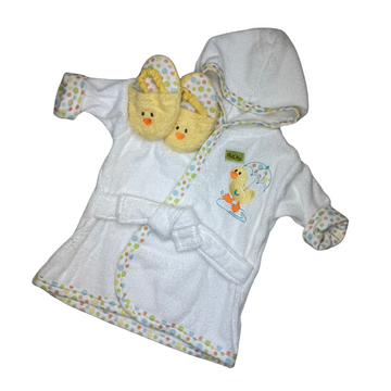 Baby Vision - Bata de baño | Patito