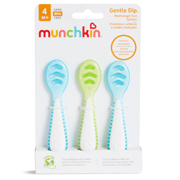 Munchkin - Cucharas ergonómicas de alimentación