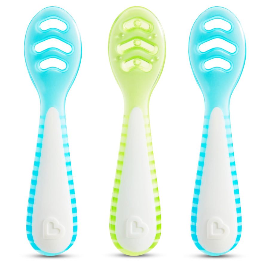 Munchkin - Cucharas ergonómicas de alimentación